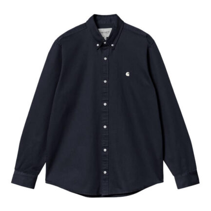 carhartt wip makrymaniko poukamiso andriko