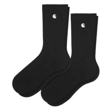 Carhartt WIP Madison Pack Socks - Black/White (I034572-1A5XX)