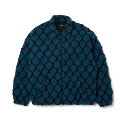 HUF Breakthrough High Pile Jacket Men's - Marine Blue (JK00477-MARBL)