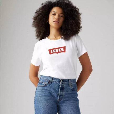 Levi's Graphic Iconic Tee Women's - Vintage White (A88020000)