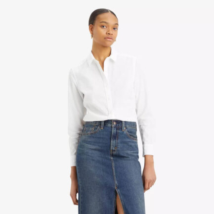 Levi's New Classic Fit Shirt Women's - Bright White (345740042)
