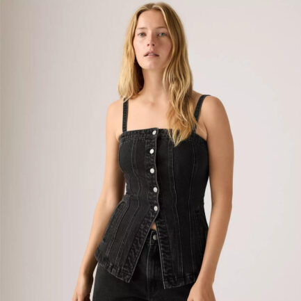 Levi's Tailored Bustier Top Γυναικείο - Black (003Z50000)
