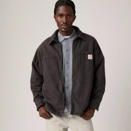 Levi's Workwear Overshirt Reversible Shacket Μπουφάν Ανδρικό - Black  (003B10001)