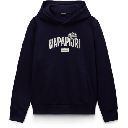 Napapijri Funes Pullover Hoodie Men's - Blu Marine (NP0A88UB176)