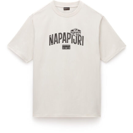 Napapijri Funes T-Shirt Men's - Beige Dimity (NP0A88UAN1J)