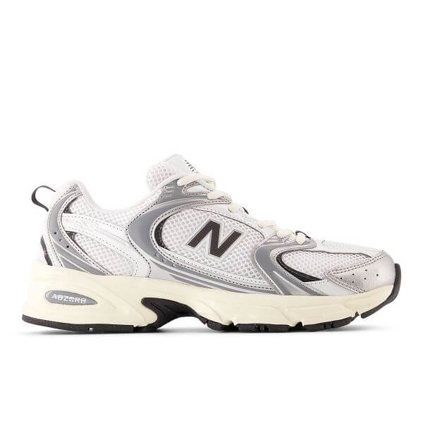 new-balance-530-sneakers-womens-silver-metallic-U530ESA-1 new balance 530 papoutsia gynaikeia