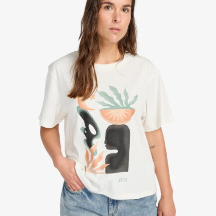 rvca tshirt gynaikeio