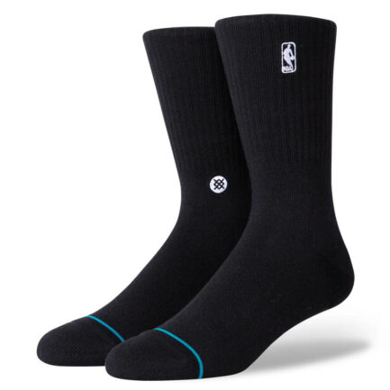 Stance X NBA Logoman Crew Socks - Black (A558A20LOG-BLK)
