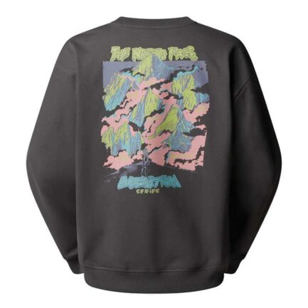 The North Face Expedition Celebration Oversized Hoodie Men's - Anthracite Grey (NF0A8E3GRHI)