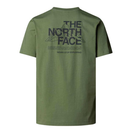 The North Face Mountain Sketch T-Shirt Men's - Bark Mist (NF0A8EE8BO9)