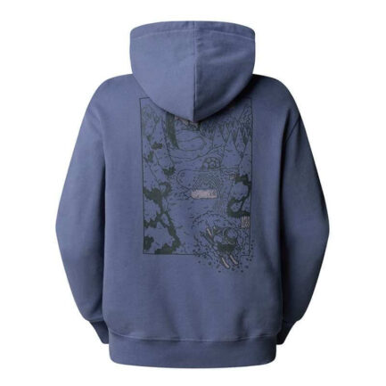 The North Face Powder Days Relaxed Hoodie Unisex - Twilight Galaxy (NF0A8E4GBTR)