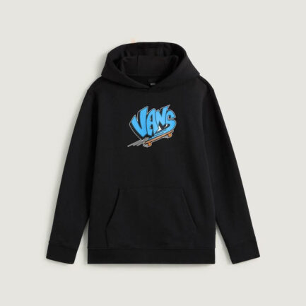 Vans Boys Vans SK8 Pullover Hoodie Kids Φούτερ Παιδικό (8-14 Ετών) - Black (VN000RDHBLK)