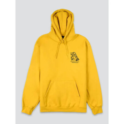 Vans Moving Co Pullover Hoodie Φούτερ Ανδρικό - Heritage Mustard (VN000PABEMX)