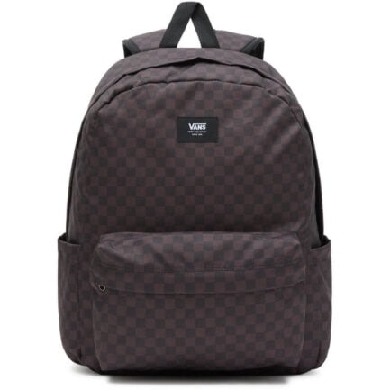 Vans Old Skool Checkerboard Backpack - Black/Charcoal (VN000H4XBA5)