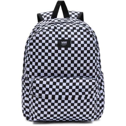 Vans Old Skool Checkerboard Backpack - Black/White (VN000H4XY28)