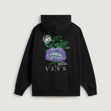 Vans Talk Talk OS Pullover Hoodie Women's - Black (VN000RDFBLK)