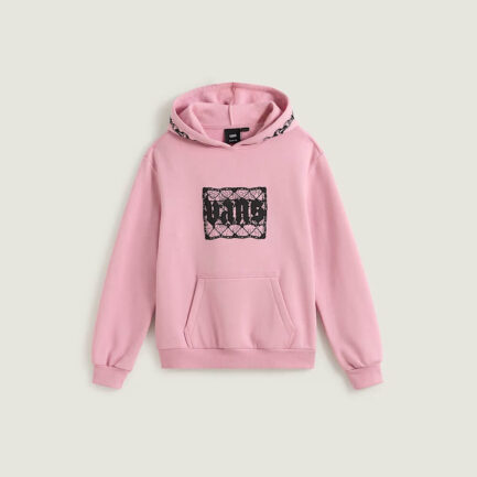 Vans The Chain Pullover Hoodie Kids (8-14 Years) - Pink Dawn (VN000PPUEN7)