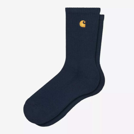 Carhartt WIP Chase Socks - Dark Navy/Gold (I029421 00HXX)