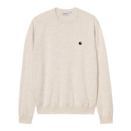 Carhartt WIP Madison Sweater Men's - Fleur De Sel/Black (I030841-2NQXX)
