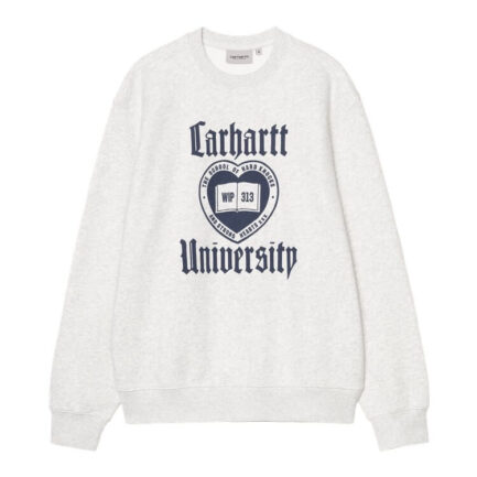 Carhartt WIP Schooling Sweat Men's - Ash Heather (I035642-482XX)