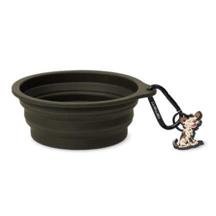 Carhartt Wip Wild Dog Foldable Bowl - Olive/Wax (I035847-3DDXX)