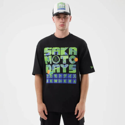 New Era x Netflix Sakamoto Days T-Shirt Ανδρικό - Black (60768653)