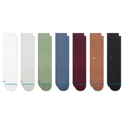 Stance Icon 7 Days A Week Pack Socks - Multi (A556D257DA-MUL)