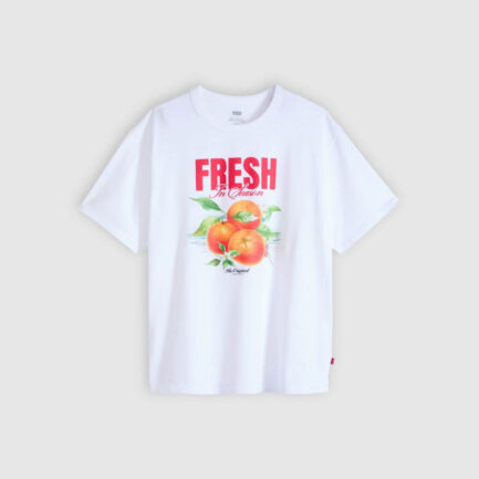 Levi's Graphic Tabor Tee Women's - White (001MX0026)
