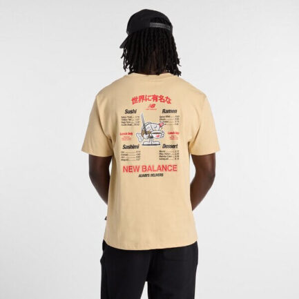 New Balance Ramen T-Shirt Men's - Brown (MT61H51DABC)