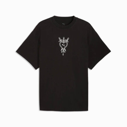 Puma Swish N' Ink T-Shirt III Ανδρικό - Black (634661-01)