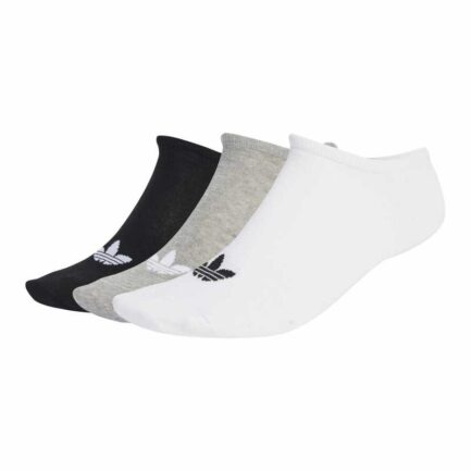 adidas Originals Liner Socks 3-Ζευγάρια Κάλτσες - White/Grey/Black (JV7400)