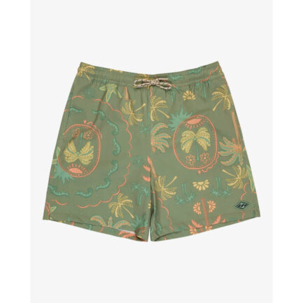 Billabong Wasted Times Layback 18.5" Boardshort Men's - Moss Green (EBYJV00160-GLW4)