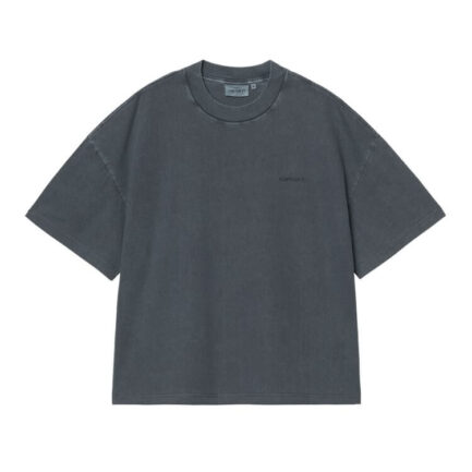 Carhartt WIP Benton T-Shirt Ανδρικό - Carbon Garment Dyed (I035590-3IWGD)