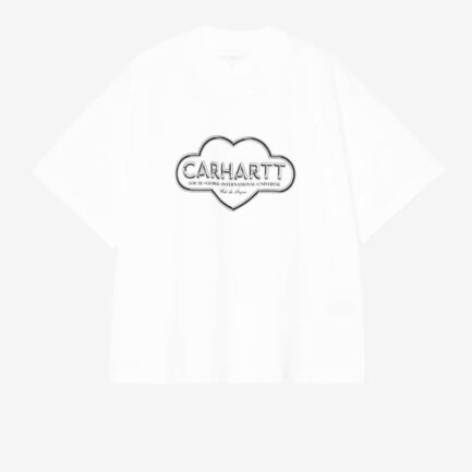 Carhartt WIP Cloud Heart T-Shirt Women's - White (I036380-02XX)