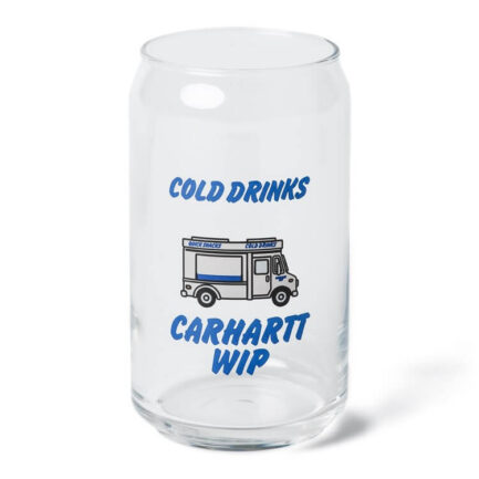 Carhartt WIP Cold Drinks Can Glass - Clear (I036425-1B6XX)