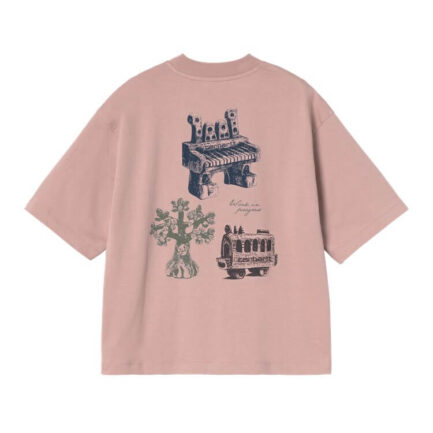 Carhartt WIP Forma T-Shirt Women's - Gentle Pink (I036382-3O5XX)