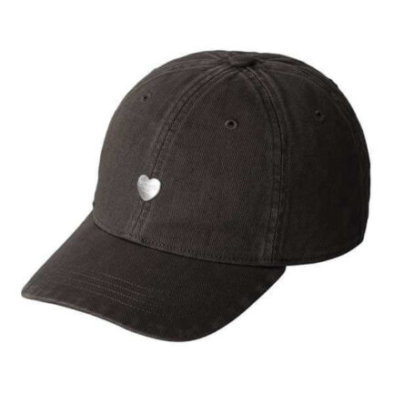Carhartt WIP Heart Metal Hat - Black/Silver (I036302-0M4XX)