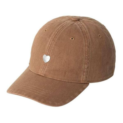 Carhartt WIP Heart Metal Hat - Hamilton Brown/Silver (I036302-3QGXX)