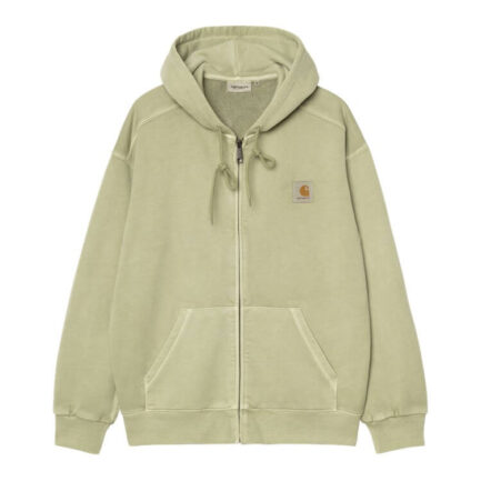 Carhartt WIP Hooded Nelson Jacket Ζακέτα Ανδρική - Gentle Green Garment Dyed (I033064-3IEGD)