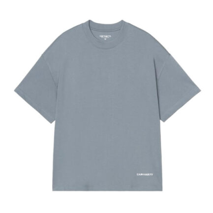 Carhartt WIP Link Script T-Shirt Men's - Velvet Blue/White (I031373-3PPXX)
