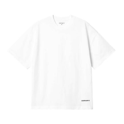 Carhartt WIP Link Script T-Shirt Ανδρικό - White/Black (I031373-00AXX)