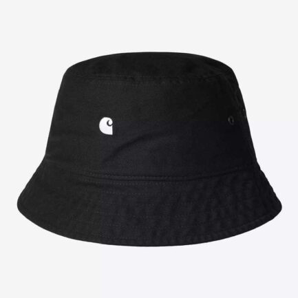 Carhartt WIP Madison Logo Bucket Hat - Black/White (I034607-0D2XX)