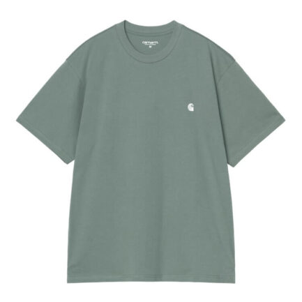 Carhartt WIP Madison T-Shirt Men's - Velvet Green/White (I033000-3HLXX)