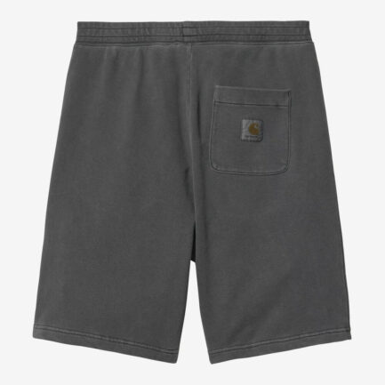 Carhartt WIP Nelson Sweat Short Men's - Black Garment Dyed (I030130-89GD)