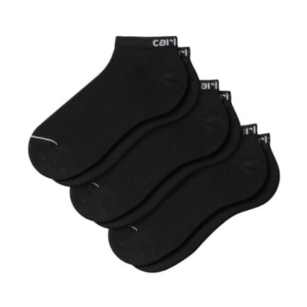 Carhartt WIP Script Sneakers Socks 3-Pairs - Black/White (I036749-1ZIXX)