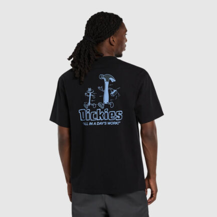 Dickies Fairlawn T-Shirt Ανδρικό - Black (DK0A88GEBLK)