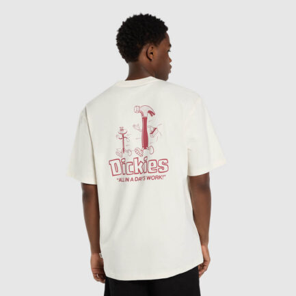 Dickies Fairlawn T-Shirt Ανδρικό - Egret (DK0A88GEC48)