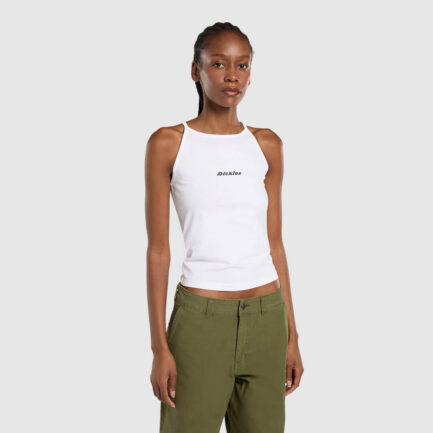 Dickies Honeyville Tank Top Τιράντα Γυναικεία - White (DK0A88520WH)