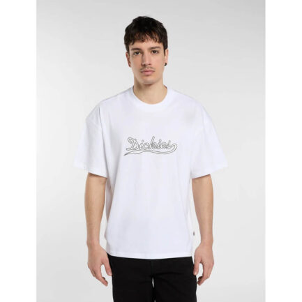 Dickies Loose Wave T-Shirt Ανδρικό - White (DK0A88PE0WH)