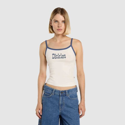 Dickies Vernal Vest Αμάνικο Γυναικείο - Egret (DK0A88QWC48)